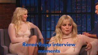 Reneé Rapp hilarious interview moments  Pop Culture