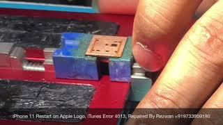 Repair iPhone 11 Restart on Apple Logo iTunes Error 4013