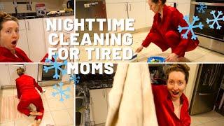 Nighttime Cleaning For Tired Moms  LOWER STRESS AND CLEAN YOUR KITCHEN 