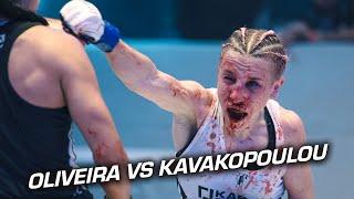 Karate Combat Sthefanie Oliveira vs Christina Kavakopoulou  Full Fight