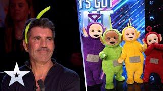 TELETUBBIES take on BEYONCÉ and ONE DIRECTION  Auditions  BGT 2022