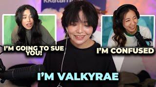 Valkyrae Cant Believe Miyoung is Stealing Her Identity