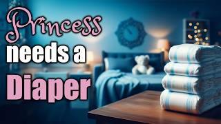 Princess Wets the Bed After Having a Nightmare  Diaper  ASMR Roleplay  Caregiver  DDLG  Safe