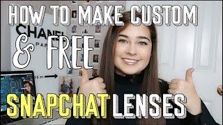 How to make free Snapchat Lenses  Snapchat Lens Studio  Basic Blush Tutorial