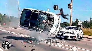 160 Tragic Moments of Wild high-speed chase 2024 and Road Rage Got Instant Karma
