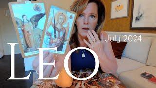 LEO  Past Life CONTRACT Coming To An END  July 2024 Zodiac Tarot Reading