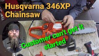 Husqvarna 346XP Just Wont Start