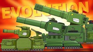 Evolution of Soviet Railroad Giants Cartoons about tanks