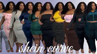 Shein Curve 4X5X Try On Haul  Solo Date Dresses Active Sets & More  Plus Size