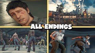 All ENDINGS - DEAD RISING 3 HD