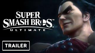 Smash Bros. Ultimate x Tekken - Kazuya Mishima Character Reveal Trailer  E3 2021