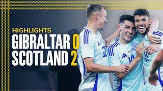 Gibraltar 0-2 Scotland  Christie and Adams Secure Friendly Win  International Friendly Highlights