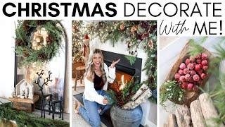 CHRISTMAS DECORATE WITH ME  HOLIDAY DECORATING IDEAS  CHRISTMAS DECORATING IDEAS 2023