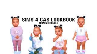 Sims 4 Infant CAS Urban Lookbook Part 4  Girls  CC Links