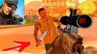 БАНДИТЫ С НОЖАМИ ► Sniper 3D Assassin СНАЙПЕР СИМУЛЯТОР