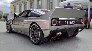 Kimera EVO37 Start Up Revs & Driving on the Roads feat. INSANE Sound  AMAZING Lancia 037 Restomod