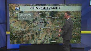 Health alert issued for Albuquerque Friday morning due to wildfire smoke