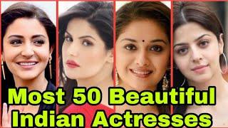 Most 50 Beautiful Indian Actresses 2022 Top Beautiful Bollywood Actresses  Most Beautiful Actresses