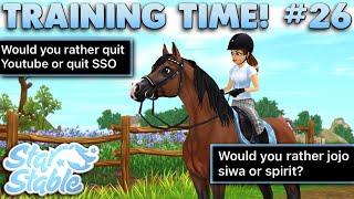 Star Stable Training Time #26 - Would You Rather ‍️