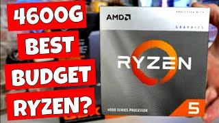 AMD Ryzen 5 4600G 6 Core Budget Gaming CPU 1080p Gaming Under £90