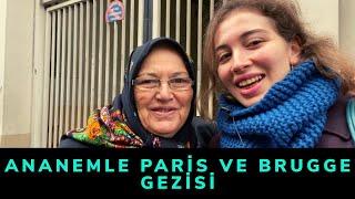 ANANEMLE PARİS VE BRUGGE GEZİSİ  ESKİ BİR #VLOG