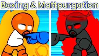 VS Boxing Matt & Mattpurgation FULL WEEK HARD - Friday Night Funkin Matt Wiik 2 Mod