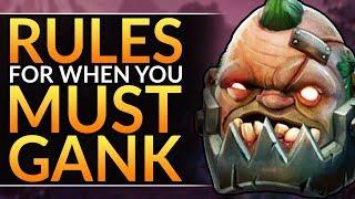 RULES to GANK like a PRO - Best Laning Tips You MUST ABUSE to Solo Carry  Dota 2 Lane Guide
