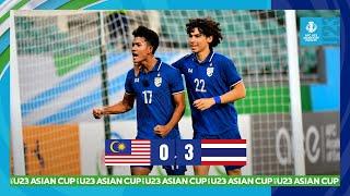 #AFCU23 - Group C  Malaysia 0 - 3 Thailand