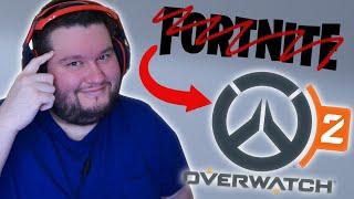 Helping a Fortnite Pro try Overwatch for the first time