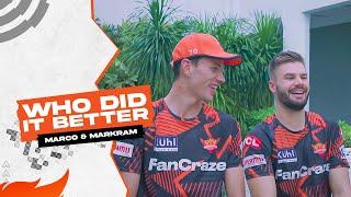 Who did it better? Ft. Markram & Jansen  SRH  IPL 2023