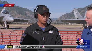 Warriors Over the Wasatch Interview with USAF F-35 Demo Team member Cpt. Nate Poblete