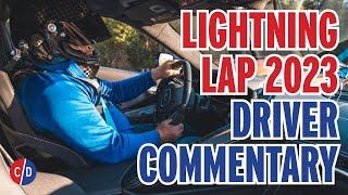 Hot Lap Commentary AMG SL63 Cayman GT4 RS C8 Corvette Z06  Car and Driver Lightning Lap 2023