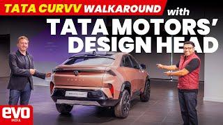 Tata Curvv  Tata Motors Design Heads Top 5  Walkaround  @evoIndia