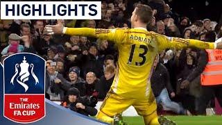 Full Shootout - West Ham 2-2 9-8 Pen Everton 201415 FA Cup R3  Goals & Highlights