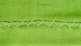 How to Sew A Catch Stitch