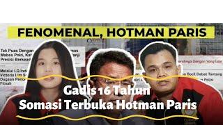 Viral Kate Victoria Lim Somasi Terbuka Pengacara Kondang Hotman Paris