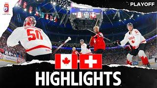 Highlights  Canada vs. Switzerland  2024 #MensWorlds