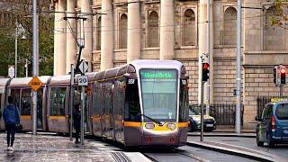 LUAS - Trams in Dublin Ireland   2023