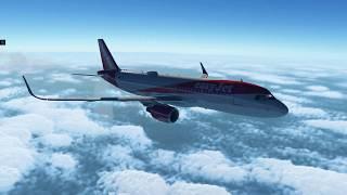 XPLANE 11  A320 JARDESIGN   BARCELLONA - BRISTOL PART 2