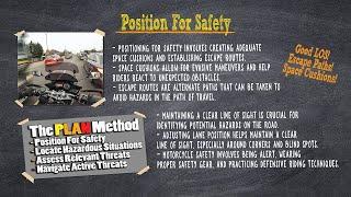 Motorcycle Safety Tips in 60 Seconds Positioning Identifying Hazards and Avoiding Accidents