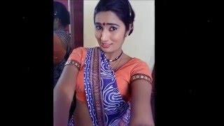 swathi naidu hot look in saree