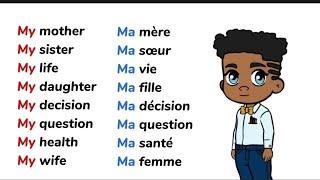 Phrases simples pour apprendre langlais facilement easy sentences to learn french  Exercises