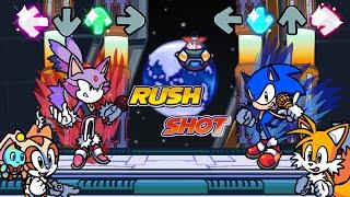 Friday Night Funkin - Sonic vs Blaze RushShot - Sonic Rush x FNF