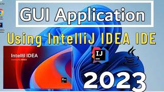 How To Use GUI Designer In IntelliJ IDEA IDE 2023  First Java Swing GUI Application with IntelliJ