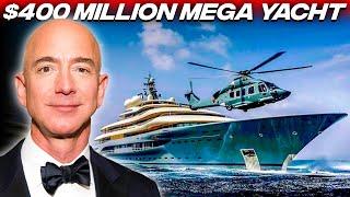 Inside Jeff Bezos New $400 Million Mega Yacht  FLYING FOX