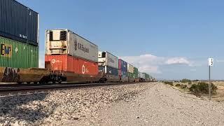 Union Pacific Heritage Duo UP1943 & UP1989 leading on the Gila subdivision