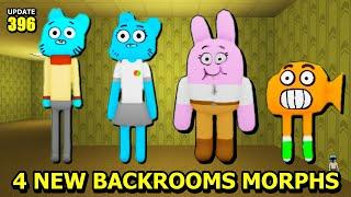  Update 396   How to get ALL 4 NEW BACKROOMS MORPHS #roblox #backroomsmorphs #bluecat
