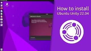 How to install Ubuntu Unity 22.04