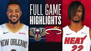 Game Recap Pelicans 111 Heat 88