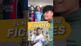 MERCADO DE FICHAJES ️ #futbol #fichajes #soccer #psg #barca #realmadrid #joshjuanico #uefa